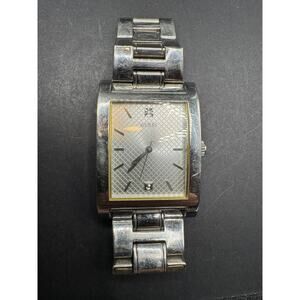 Guess Steel Men's Diamond Collection WR 50M Silver Tone Wristwatch G10195G